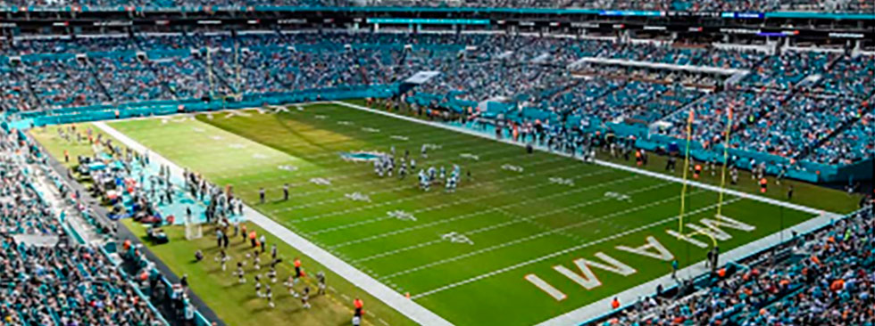 Miami Dolphins stadium use safety and security solutions