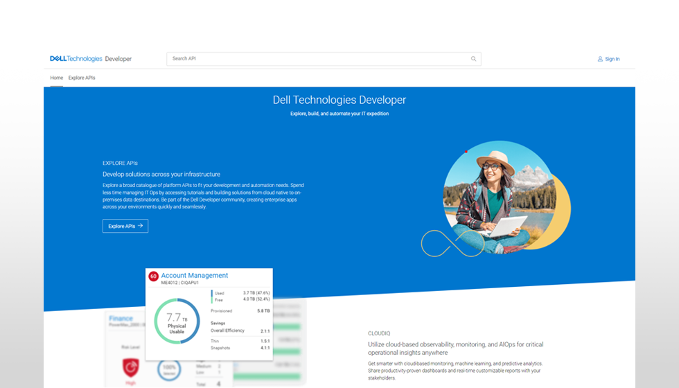 Dell Technologies Developer Portal